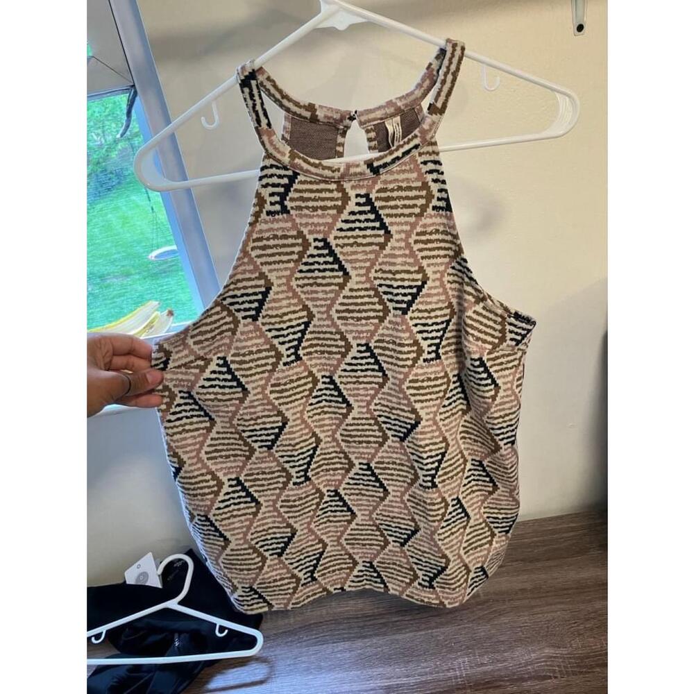 Anthropologie halter tank